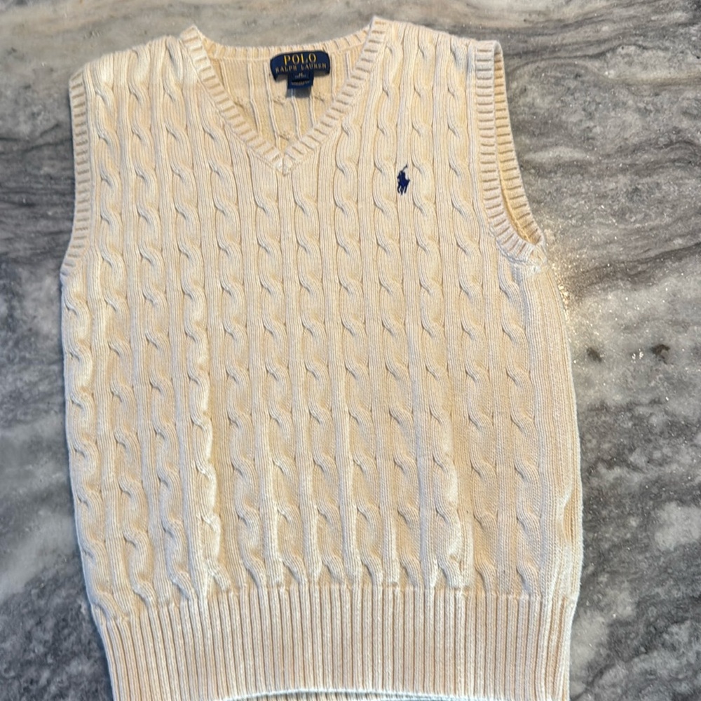 Boys polo vest